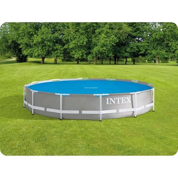 ​Prelata solara pentru piscina Intex, grosimea 150g/m², ajuta la incalzirea si mentinerea temperaturii apei, 549 cm, albastru - 3- Roveli