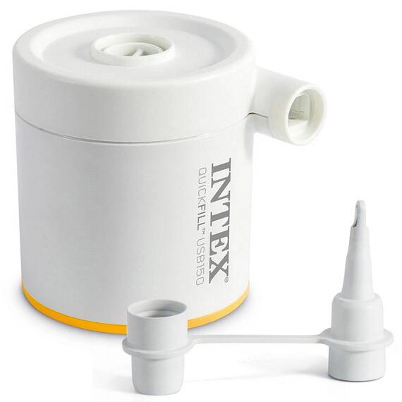 ​Saltea gonflabila Intex, confectionata PVC si velur, cadru din fibre ultradurabile, tehnologia DURA-BEAM, cu pompa electrica, sarcina maxima 136 kg, 191 x 99 x 30 cm, gri - 4- Roveli
