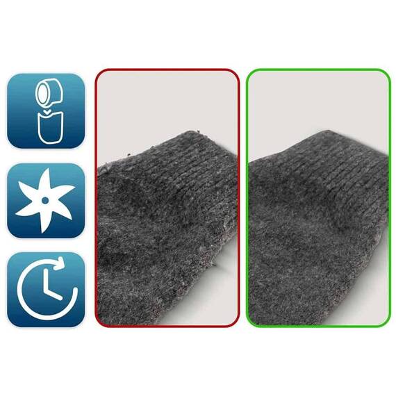 ​Aparat de curatat scame electric, lame din otel inoxidabil, ecran LCD, 3 niveluri de intensitate a puterii, recipient mare de 120 ml, baterie 2000 mAh, roz si alb - 4- Roveli