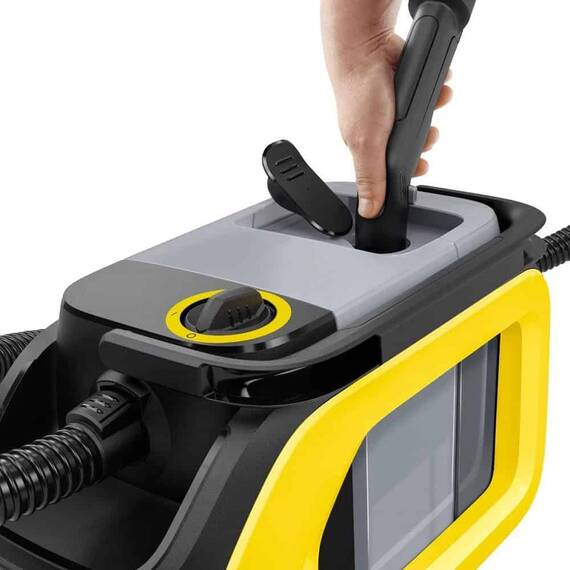 Aspirator cu spalare Karcher SE 3 Compact, cu spalare de tip spray-extractie, aspirare umeda si uscata, capacitate recipient 1.7 l, 83 dB, 500 W - 9- Roveli