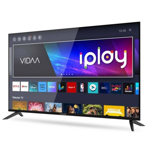 Televizor QLED Smart Allview QL50iPlay6200-U, rezolutie 4K UHD (3840 x 2160 pixeli), diagonala 126 cm (50"), Dolby Audio, Egalizator grafic, DNR, HDR, sistem operare VIDAA OS, clasa E, negru - 3- Roveli