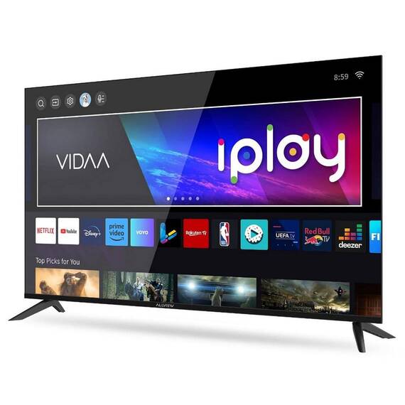 Televizor LED Smart Allview 50iPlay6200-U, rezoluti 4K UHD, 3840 x 2160 pixeli, diagonala 126 cm, sistem operare VIDAA, Dolby Audio, AVC, mod downmix, HDR10, clasa E, sistem operare VIDAA, negru - 4- Roveli