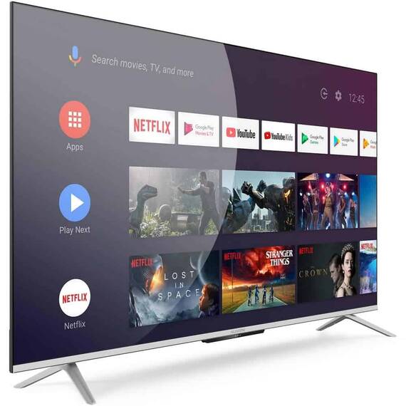 Televizor LED Smart Allview 43ePlay7100-U, rezoluti 4K Ultra HD, diagonala 109 cm, Android TV 11, mod surround, Dolby Audio, Dolby Atmos pt TV, AVC, mod downmix, HDR, HDR 10 +, HLG, clasa G - 4- Roveli