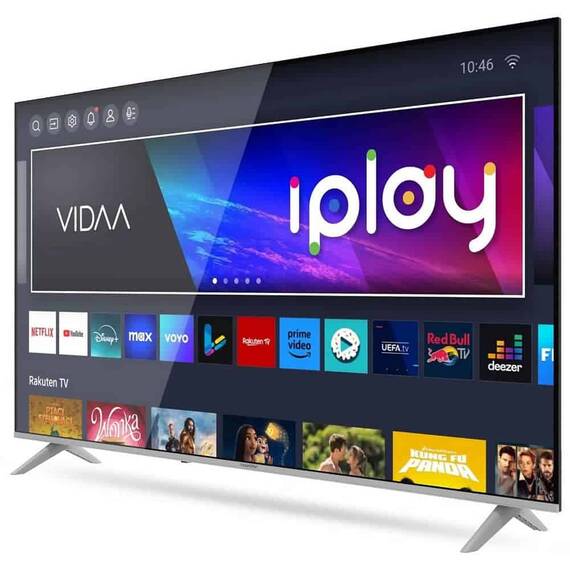 Televizor Allview LED Smart 65iPlay6300-U, 4K UHD, 3840 x 2160 pixeli, diagonala 165 cm, DNR, Adaptive contrast, Expert mode, Dolby Audio, Stereo, sistem operare VIDAA, clasa F - 5- Roveli
