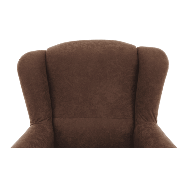 Fotoliu, textil maro, CHARLOT - 9- Roveli