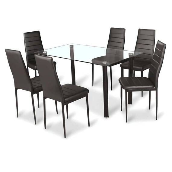 Scaun, piele eco neagră/metal negru, COLETA NOVA - 3- Roveli