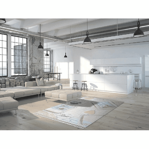 Covor 80x200 cm, bej/model vintage, SONIL - 4- Roveli