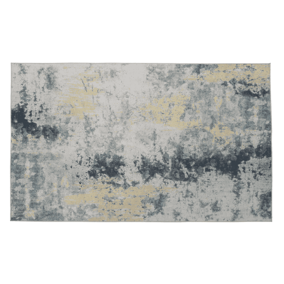 Covor 80x200 cm, albastru/gri/galben, MARION TYP 1 - - Roveli