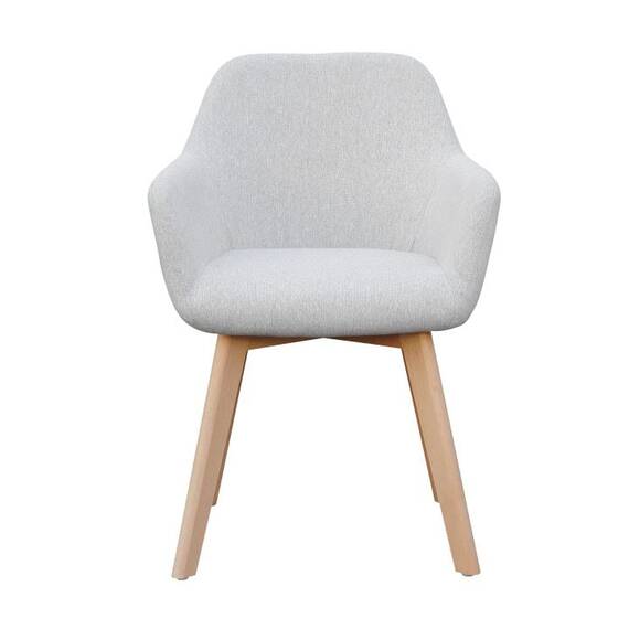 Fotoliu de design, gri deschis/fag, CLORIN NEW - 4- Roveli