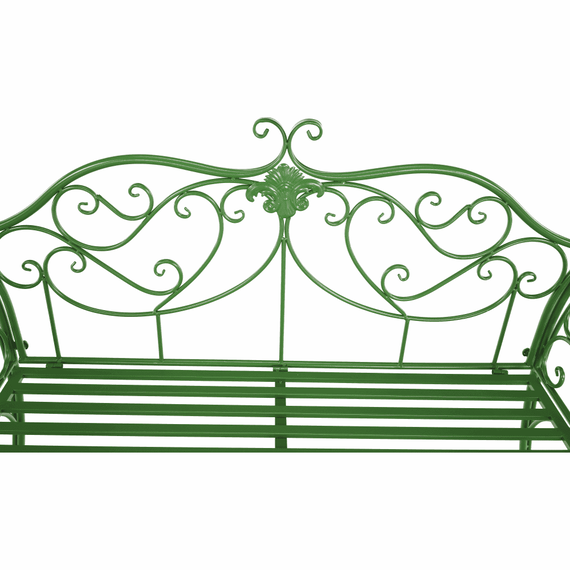 Bancă de grădină, verde, ETELIA - 4- Roveli