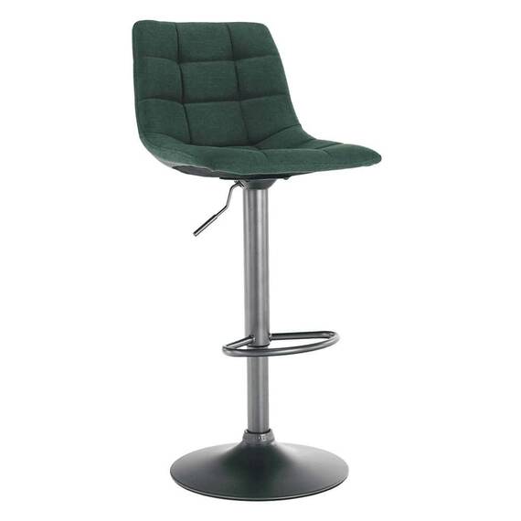 Scaun de bar, verde / negru, LAHELA - - Roveli