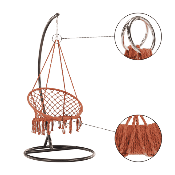 Scaun suspendabil, bej maro, AMADO 2 NEW - 4- Roveli