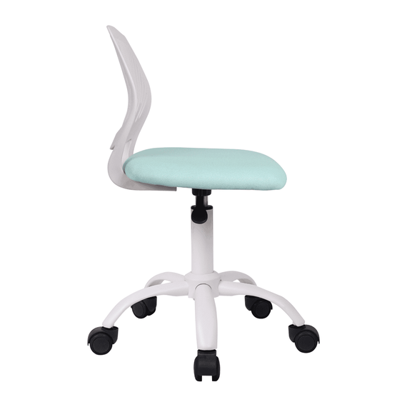 Scaun rotativ, neomint/alb, SELVA - 4- Roveli