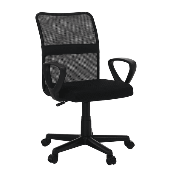 Scaun de birou, negru, REMO 3 NEW - - Roveli