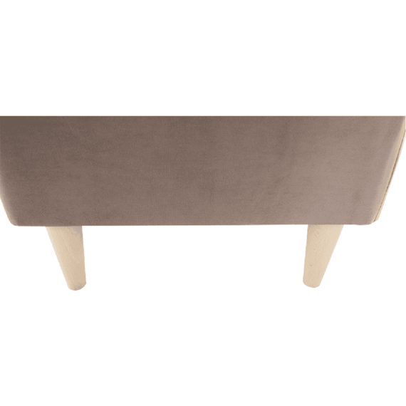 Taburet modern, bej-gri/fag, RUFINO 3 NEW - 6- Roveli