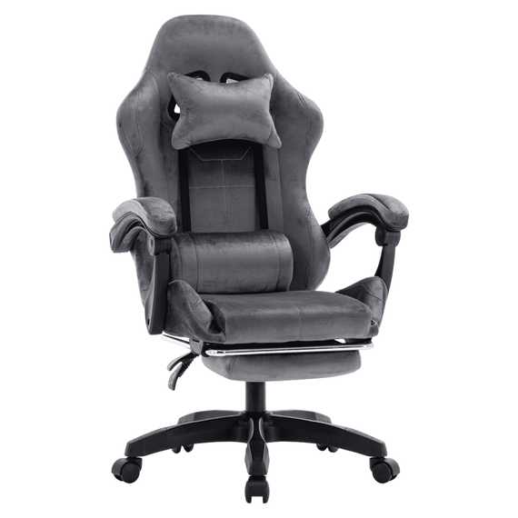 Scaun de birou/gaming, gri, LOPES - - Roveli