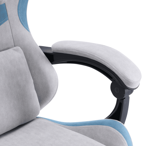 Scaun de birou/gaming, gri/albastru, ZODIA - 11- Roveli