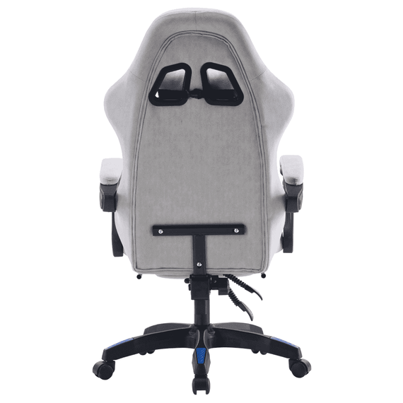Scaun de birou/gaming, gri/albastru, ZODIA - 6- Roveli