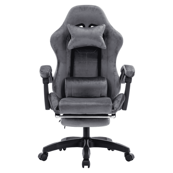 Scaun de birou/gaming, gri, LOPES - 2- Roveli