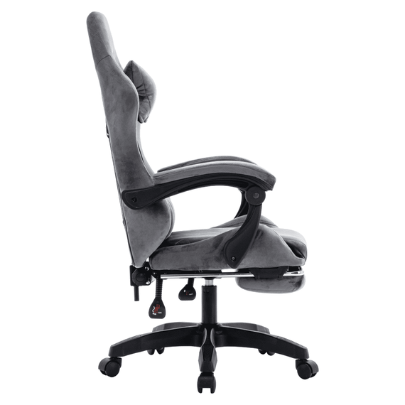 Scaun de birou/gaming, gri, LOPES - 4- Roveli
