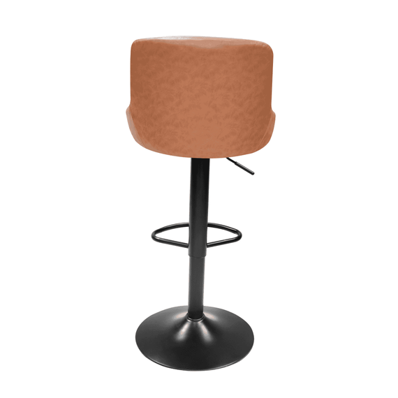 Scaun de bar, coniac/negru, TERKAN NEW - 3- Roveli