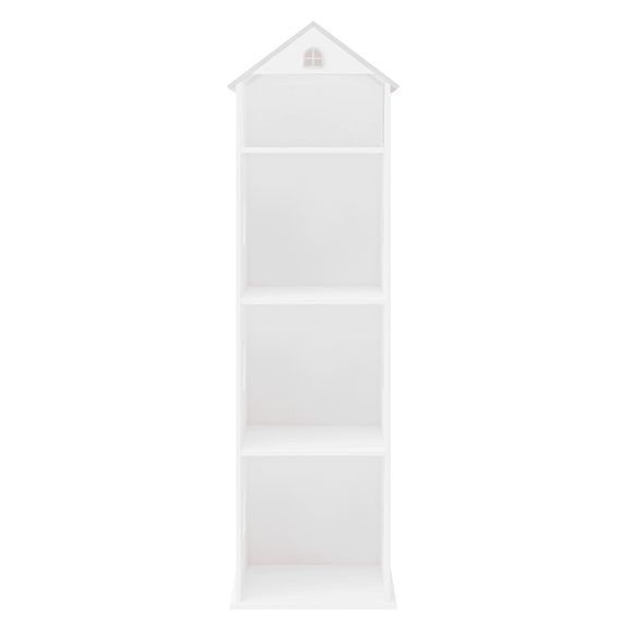 Bibliotecă pentru copii, alb/roz, MAISON TYP 2 - 6- Roveli