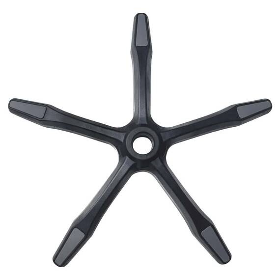 Bază, negru/gri, rază 35 cm, BAZĂ TYP 8 - - Roveli