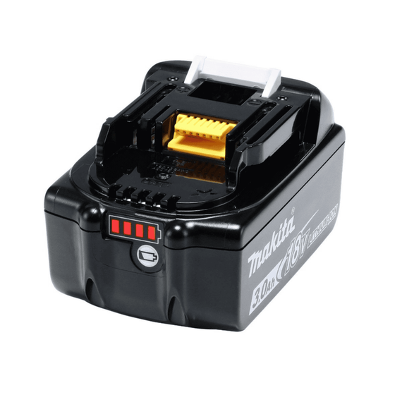 Set de incarcare Makita, incarcator rapid, acumulator Li-ion LXT, 18 V, 3 Ah, indicator incarcare - 3- Roveli