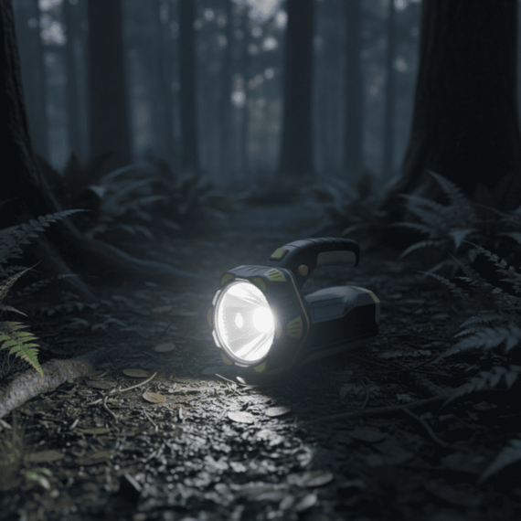 ​Lampa LED multifunctionala, power bank, acumulatori reincarcabili, 5W, max 260lm, verde si negru - 2- Roveli