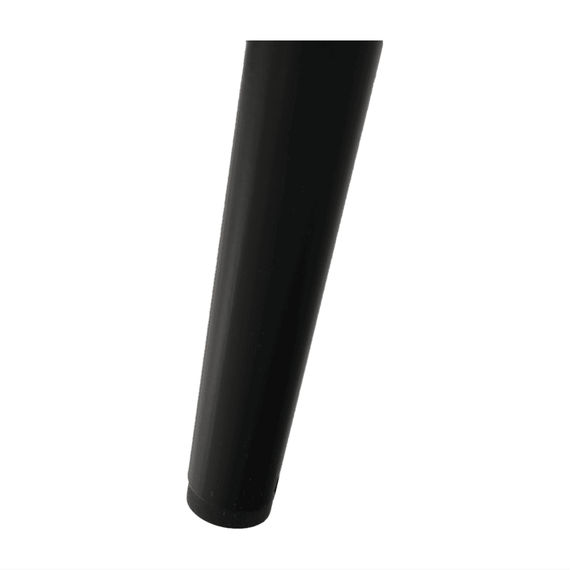 Scaun, piele ecologică gri maroniu taupe/negru, HAZAL - 8- Roveli