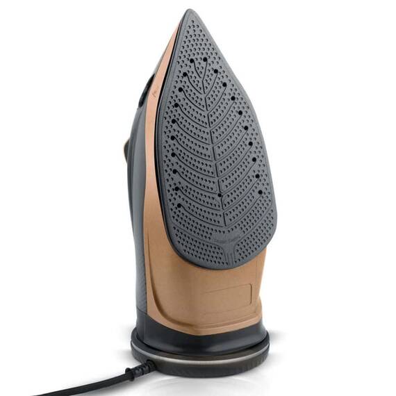 Fier de calcat cu abur fara fir, talpa ceramica, oprire automata, autocuratare, protectie la supraincalzire, rezervor de apa de 320 ml, abur vertical, reglare a temperaturii, suport de incarcare, 2600 W - 5- Roveli