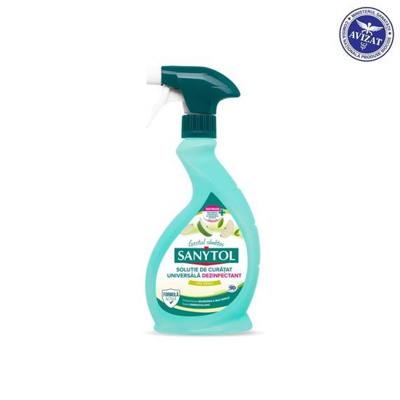​SANYTOL Dezinfectant Universal Multisuprafete – Mar Verde, 500 ml - - Roveli