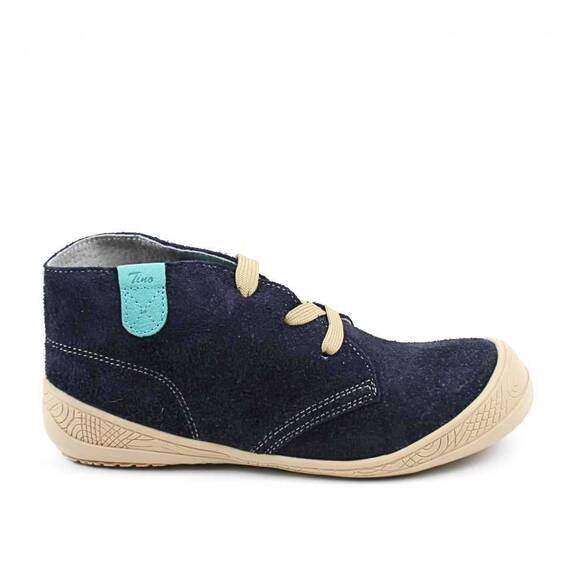 Ghete de dama , BAREFOOT , din piele naturala 3236-BLEUMARIN, Culoare (12): Bleumarin, Marime (12): 34 - 4- Roveli