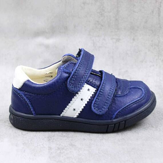 Pantofi sport , pentru copii , din piele naturala  3229-BLEUMARIN/ALB2MC, Culoare (12): Bleumarin, Marime (12): 26 - 4- Roveli