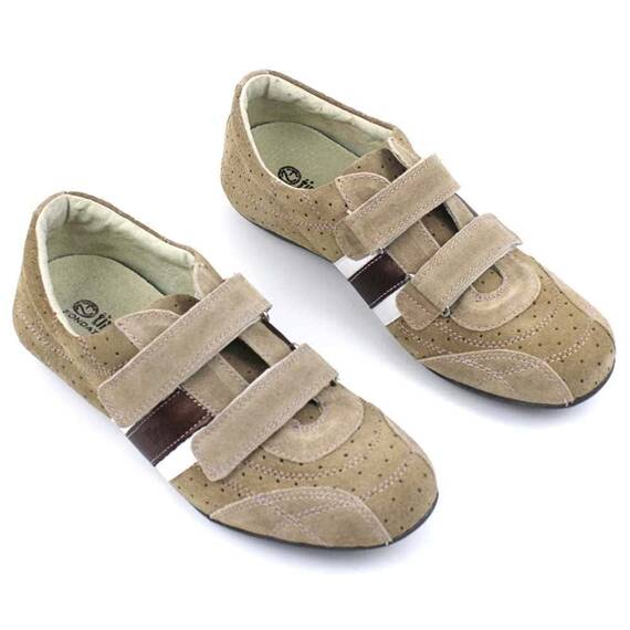 Pantofi sport , de dama , din piele naturala OUTLET 1716-BEJ/BEJ/D, Culoare (12): Bej, Marime (12): 37 - 3- Roveli
