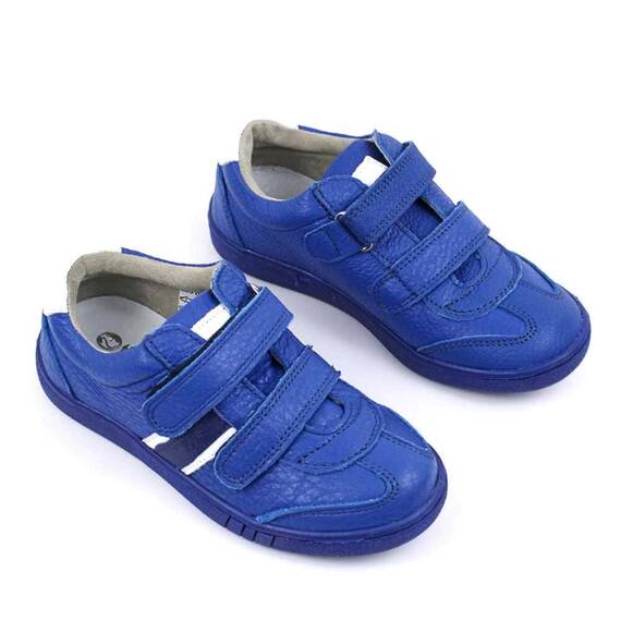 Pantofi casual ,unisex , pentru copii , din piele naturala 3229-ALBASTRU/ALB/GMC, Culoare (12): Albastru, Marime (12): 31 - 3- Roveli