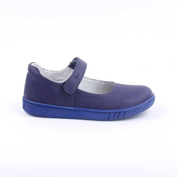 Pantofi usori , de copii , din piele naturala, cu talpa groasa 2072-BLEUMARIN/G, Culoare (12): Bleumarin, Marime (12): 33 - 4- Roveli