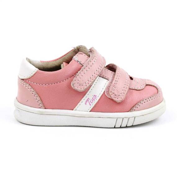 Pantofi sport , pentru copii , din piele naturala , PRIMII PASI  1839-ROZ/PP, Culoare (12): Roz, Marime (12): 20 - 3- Roveli