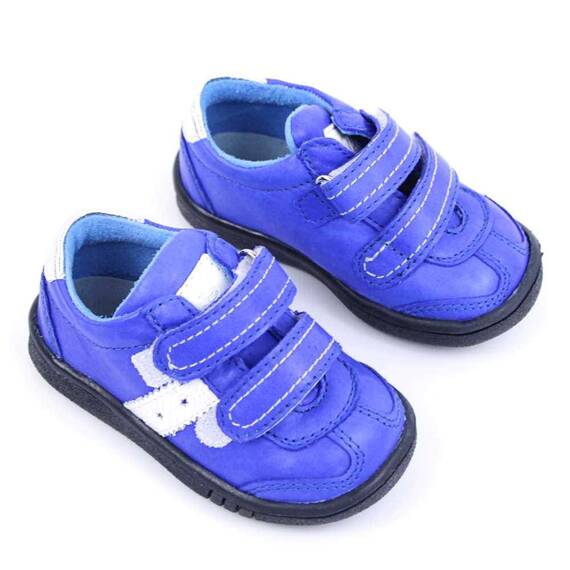 Pantofi sport , pentru copii , din piele naturala , PRIMII PASI  1839-ALBASTRU/ALB/PP, Culoare (12): Albastru, Marime (12): 21 - 3- Roveli