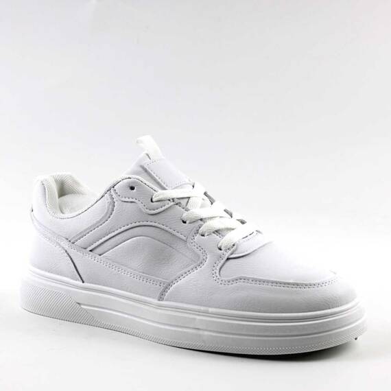 Sneakers casual pentru barbati , usori si comozi 1680-WHITE - 2- Roveli