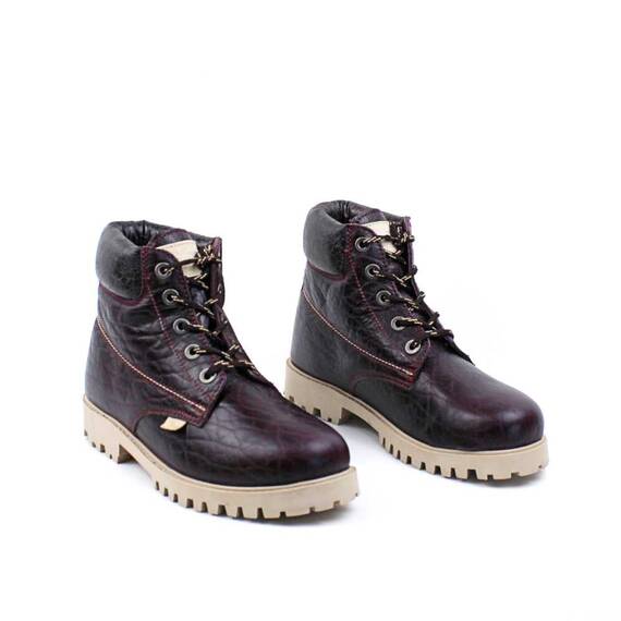 ​Bocanci imblaniti , de dama , din piele naturala 2348-BORDO, Culoare (12): Bordo, Marime (12): 36 - 2- Roveli
