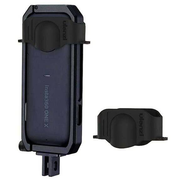 Carcasa Cadru protectie aluminiu Ulanzi cu capac lentila camera Insta360 ONE X -1937 - 3- Roveli