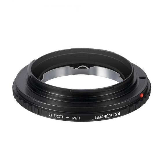 Adaptor montura K&F Concept LM-EOS R de la Leica M la Canon EOS R-mount  KF06.386 - 2- Roveli