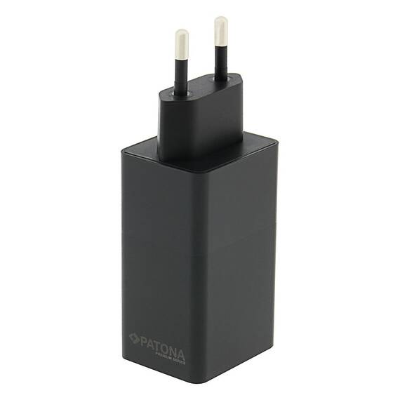 Incarcator Patona Premium GaN PD65W Adapter 2xUSB-C 1xUSB-A PD3.0 QC3.0 - 2640 - 4- Roveli