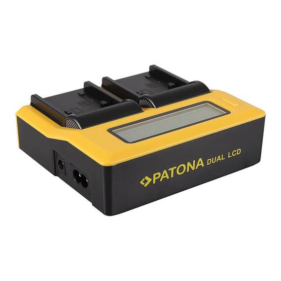 Incarcator Patona Dual LCD USB compatibil Sony NP-FV50, NP-FP70, NP-FH100 - 7557 - 3- Roveli