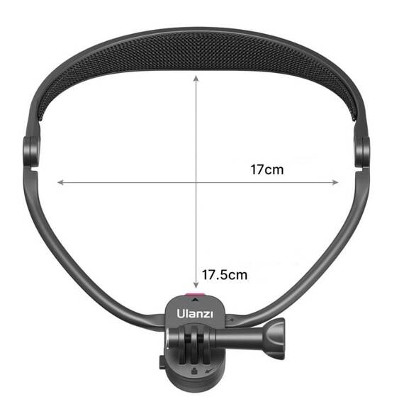 Prindere gat Ulanzi Go-Quick II cu suport magnetic pentru camere actiune-2845 - 2- Roveli