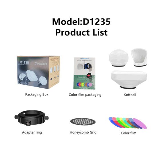 LENSGO D1235 Silicon Diffuser pentru blitz speedlite. - 2- Roveli