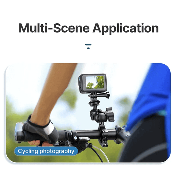 Suport de bicicleta pentru smartphone si camera de actiune, Ulanzi MP-5 - 2998-U - 7- Roveli