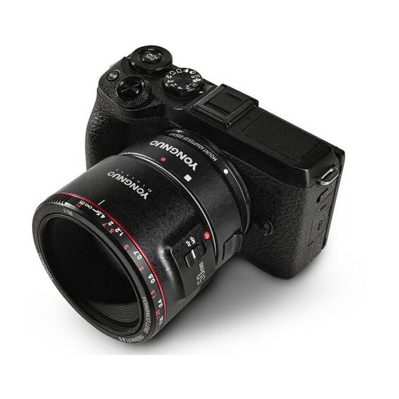 Adaptor Montura Yongnuo EF-EOSM II Canon EF Lenses to M-Mount - 7- Roveli