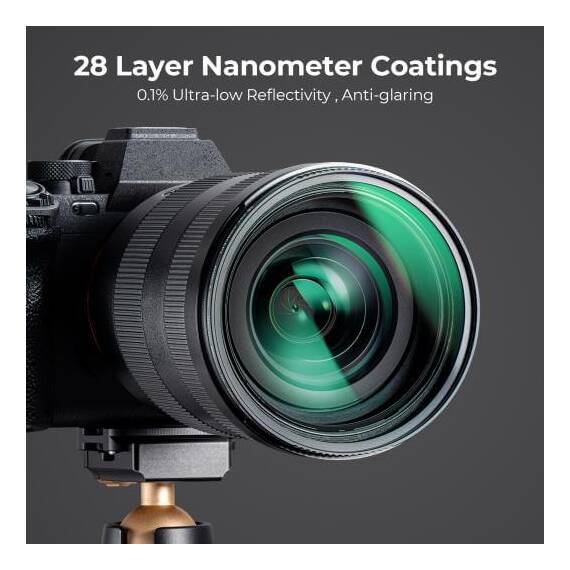 Filtru K&F Concept UV Filter Ultra-low Reflection Nano-X Series - 2- Roveli